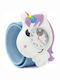Wacky Watches Παιδικό Αναλογικό Ρολόι Wacky Slap 3D Unicorn Λευκό