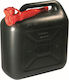 Oregon Recipient de combustibil Plastic cu Tub de Extensie 20lt Negru 013222