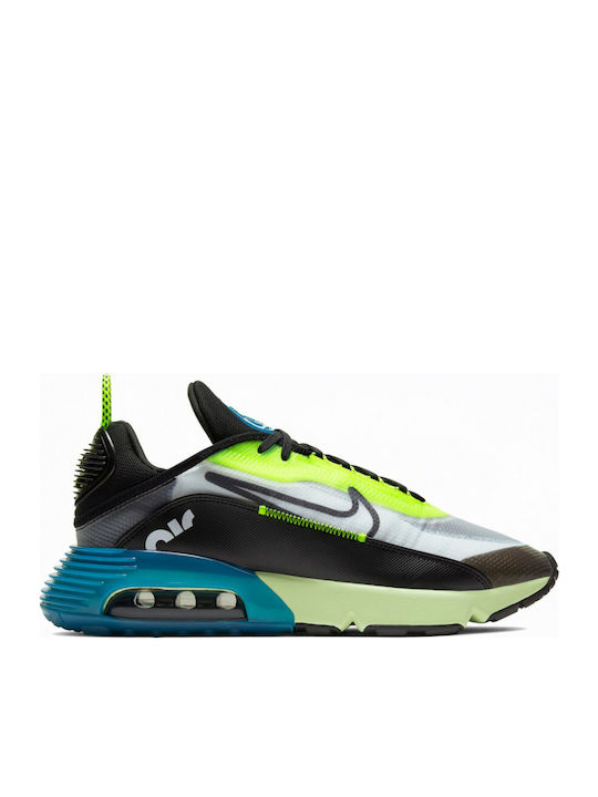 Nike Air Max 2090 Ανδρικά Sneakers White / Black / Volt / Valerian Blue