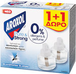 Aroxol Pure & Strong Ανταλλακτικό Υγρό για Κουνούπια 25ml 2τμχ