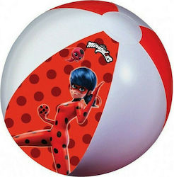 Gim Miraculous Ladybug Inflatable Beach Ball 45 cm