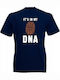 Basketball Dna T-shirt Navy Blue