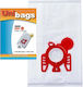 Unibags 580R10 Σακούλες Σκούπας 5τμχ Συμβατή με Σκούπα Hoover / Miele