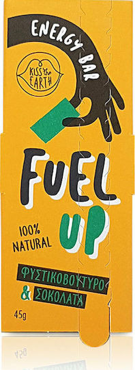 Kiss The Earth Fuel Up Energy Bar Nuts Oat With Peanut Butter & Chocolate 45gr