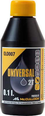 McCulloch OLO007 Mix Oil for Two Stroke Engines (2T) 0.1lt