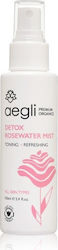 Aegli Premium Organics Face Water Τόνωσης Detox Rosewater Mist 100ml