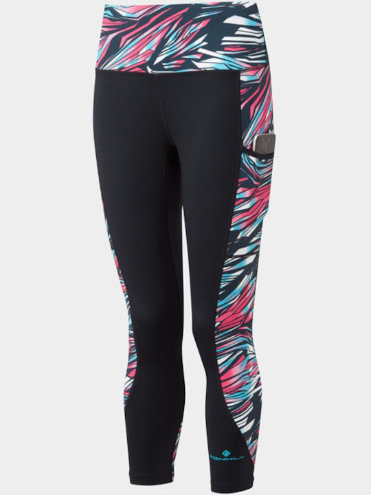 Momentum Sculpt Crop Leggings pentru femei RONHILL Multicolor