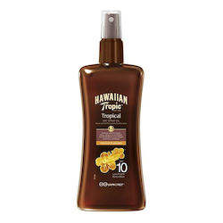 Hawaiian Tropic Protective Dry Αντηλιακό Λάδι για το Σώμα SPF10 σε Spray 200ml