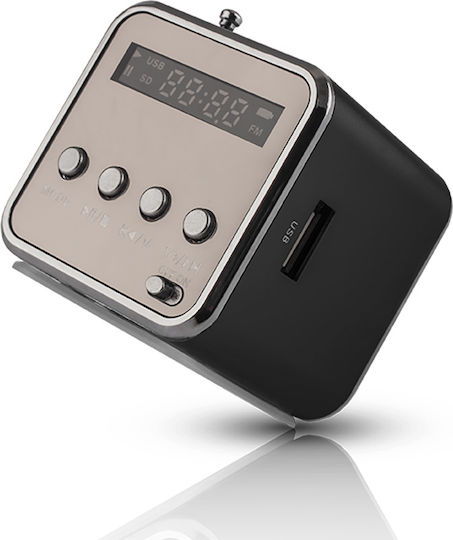 Forever MF-100 Portable Radio Rechargeable with USB Black