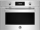 Bertazzoni F45 7 PRO MW T X Εντοιχιζόμενος Φούρνος Μικροκυμάτων με Grill 38lt Inox