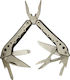 True Utility Minimulti Multi-tool Silver Total Length 7.6pcs with Blade made of Stainless Steel in Sheath