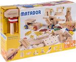 Matador Toys Wooden Construction Toy Maker 108pcs Kid 3++ years