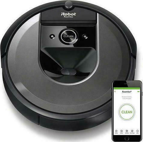 iRobot Roomba i7 Roboterstaubsauger mit Kartierung und Wi-Fi Gray