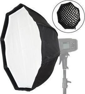 Octabox with Grid 95cm Bowens Softbox mit Grid