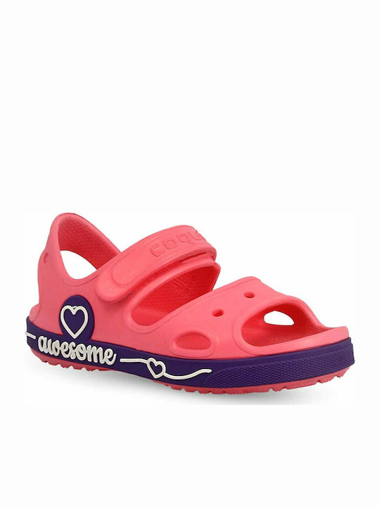 Coqui Yogi Children's Beach Shoes Fuchsia