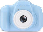Children Mini Camera Compact Φωτογραφική Μηχανή 3MP με Οθόνη 2" Μπλε