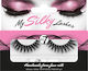 W7 Cosmetics My Silky Lashes SL33 Μαύρες με Κόλλα