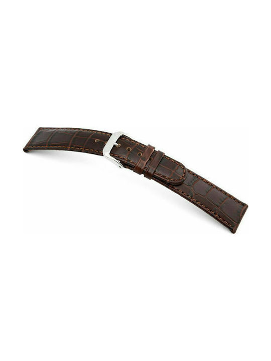 Strap LEATHER RIOS Argentina Brown Mocha 18mm