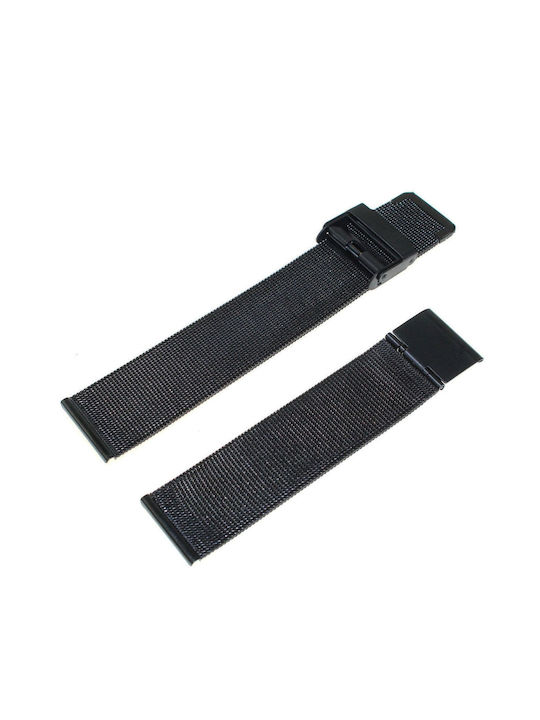 BRAZELLE Mesh05 Schwarz 1,3mm 22mm