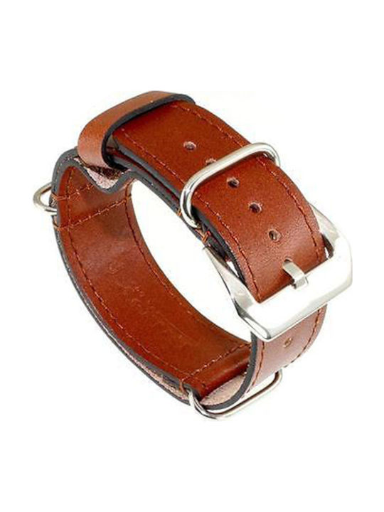 Strap Diloy 385 NATO leather strap 22mm