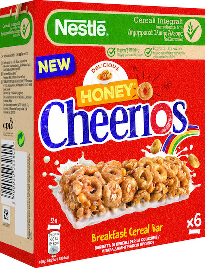 Nestle Cheerios Cereal Bar with Honey (6x22gr) 132gr