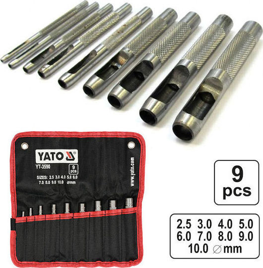 Yato YT-3590 Grommet Set 9pcs