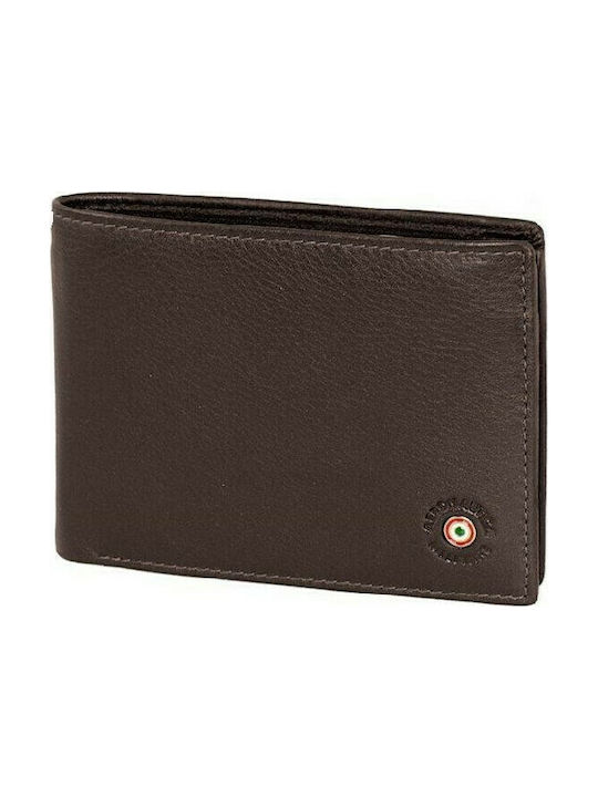 Aeronautica Militare AM-132 Men's Leather Wallet Brown