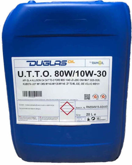 Duglas U.T.T.O. Масло за Автоматична Скоростна Кутия 80W/10W-30 20л