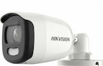 Hikvision ColorVu DS-2CE12HFT-F CCTV Κάμερα Παρακολούθησης 5MP Full HD+ Αδιάβροχη με Φακό 2.8mm