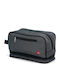 Herren Necessaire in Gray Farbe 28cm