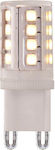 Eurolamp LED Lampen für Fassung G9 Naturweiß 400lm 1Stück