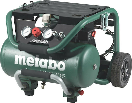 Metabo Power 280-20 W OF Μονοφασικό Κομπρεσέρ Αέρος με Ισχύ 2.5hp και Αεροφυλάκιο 20lt