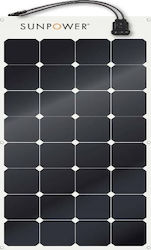 Sunpower SPR-E-Flex-110 Monocrystalline Solar Panel 100W 12V 1165x556x20mm