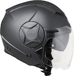 CGM 129A Illinois Jet Helmet with Sun Visor ECE...