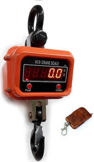 Electronic Professional Hanging Scale with Weighing Capacity of 3000kg and Division 1000gr
