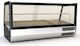 Inox Dobros Kühlvitrine Standgerät mit 2 Ebenen mit Kapazität 430Es 110x60x66cm