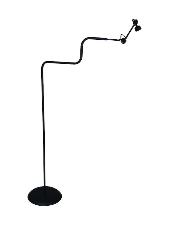 Home Lighting Floor Lamp H132xW30cm. with Socke...