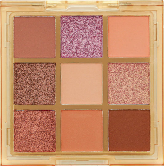 W7 Cosmetics Bare All Eye Shadow Palette in Solid Form Exposed 8.1gr