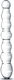 Gildo Glass Dildo No. 19 Γυάλινο Dildo Transparent 20cm
