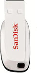 Sandisk Cruzer Blade 16GB USB 2.0 Stick Alb