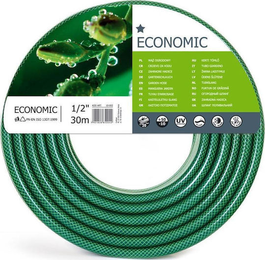 Cellfast Furtun de grădină Udare Economic 1/2" 30m