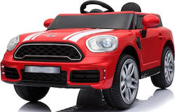 Παιδικό Ηλεκτροκίνητο Αυτοκίνητο Μονοθέσιο Τύπου Mini Cooper 12 Volt Κόκκινο