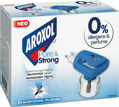 Aroxol Pure & Strong Συσκευή με Υγρό για Κουνούπια 25ml