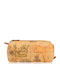 Toiletry Bag in Tabac Brown color