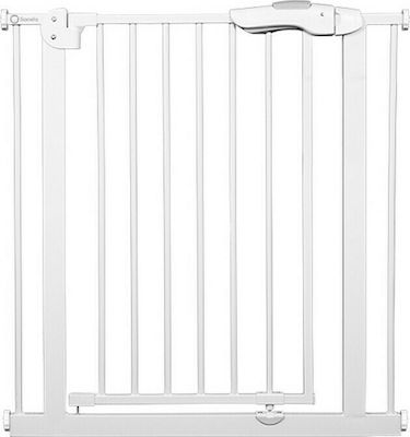 Lionelo Truss Slim Pliabilă Porți de siguranță din Metal în Culoare Alb 105x78cm 1buc