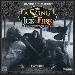 Cool Mini Or Not Επέκταση Παιχνιδιού A Song of Ice & Fire:Night's Watch Starter set για 2 Παίκτες 14+ Ετών