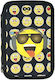Emoji Smiley Faces Κασετίνα Μαύρη