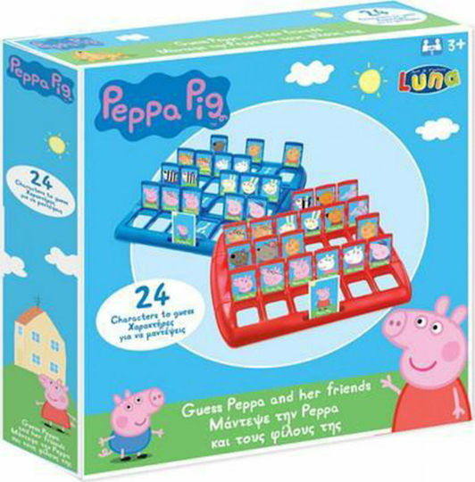 Επιτραπέζιο Παιχνίδι Μάντεψε την Peppa & τους Φίλους της για 2 Παίκτες 3+ Ετών Luna