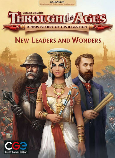 Board Game Through The Ages: New Leaders & Wonders for 2-4 Players 14+ Years Old (EN) Czech Games Edition