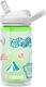 Camelbak Eddy+ Παιδικό Παγούρι Θερμός Πλαστικό με Καλαμάκι Πράσινο 400ml